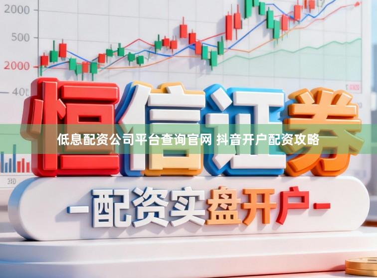 低息配资公司平台查询官网 抖音开户配资攻略