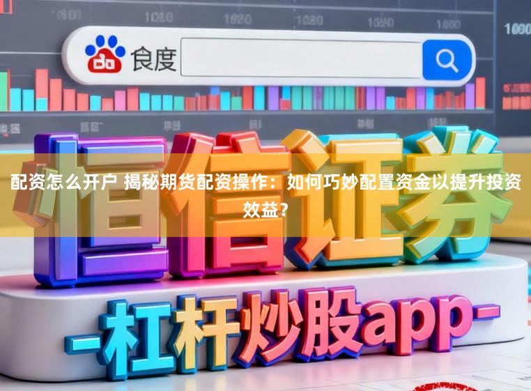 配资怎么开户 揭秘期货配资操作：如何巧妙配置资金以提升投资效益？