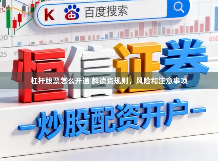 杠杆股票怎么开通 解读资规则，风险和注意事项