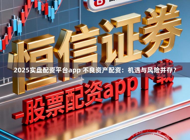 2025实盘配资平台app 不良资产配资：机遇与风险并存？